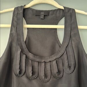 Banana Republic Black Silk Tank Top